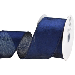 Christmas Lush Velvet Wired Ribbon, 10-yard