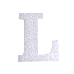 Craft Expanded Polystyrene Foam EPS Foam Symbol Cut Out, 4-3/4-Inch, 12-Count