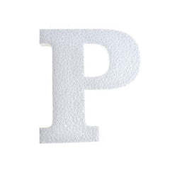 Craft Expanded Polystyrene Foam EPS Foam Symbol Cut Out, 4-3/4-Inch, 12-Count