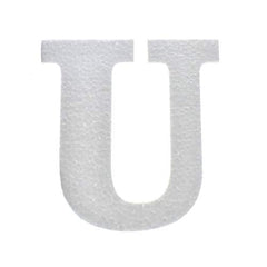 Craft Expanded Polystyrene Foam EPS Foam Symbol Cut Out, 4-3/4-Inch, 12-Count