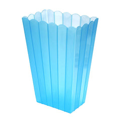 Large Plastic Scalloped Containers with Lines