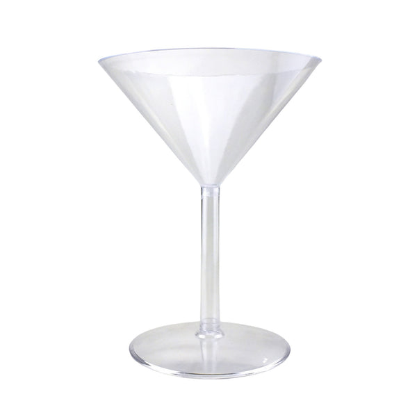 Clear Plastic Martini Glass Cup Large 12 Inch Party Spin 1061