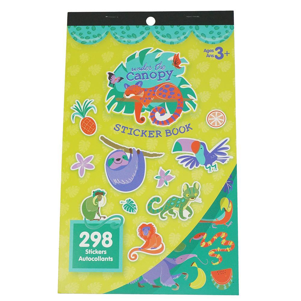 Under The Canopy Craft Sticker Book Assortment, 298-Piece