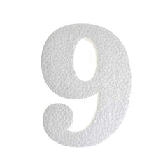 Craft Expanded Polystyrene Foam EPS Foam Symbol Cut Out, 4-3/4-Inch, 12-Count