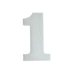 Craft Expanded Polystyrene Foam EPS Foam Symbol Cut Out, 4-3/4-Inch, 12-Count