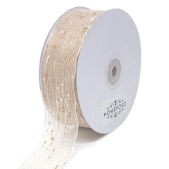 Woven Tufted Cotton Ribbons