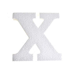 Craft Expanded Polystyrene Foam EPS Foam Symbol Cut Out, 4-3/4-Inch, 12-Count