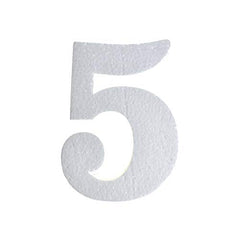 Craft Expanded Polystyrene Foam EPS Foam Symbol Cut Out, 4-3/4-Inch, 12-Count