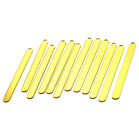 Cakesicle Food & DIY Craft Sticks, 4-1/2-Inch, 12-Count - Gold