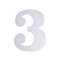 Craft Expanded Polystyrene Foam EPS Foam Symbol Cut Out, 4-3/4-Inch, 12-Count
