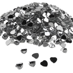Heart-Shaped Acrylic Rhinestone Diamonds
