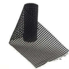 Rhinestone Mesh Wrap Roll, 4-3/4-inch, 1-yard