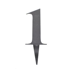 Acrylic Number Cake Toppers, 4-1/2-inch