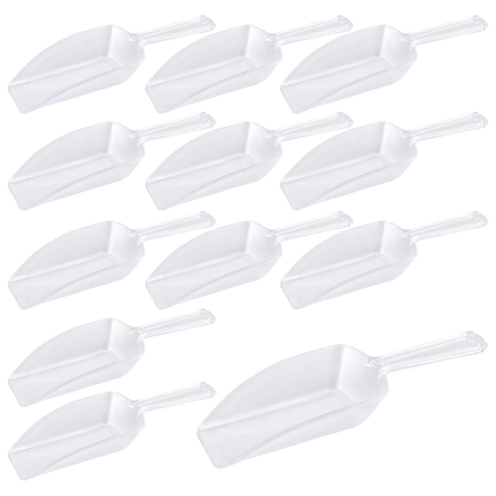 Plastic Candy Scoops Serveware Tableware, 3-1/4-inch, 12-count