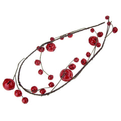 Christmas Jingle Bell Branch Garland, 54-Inch