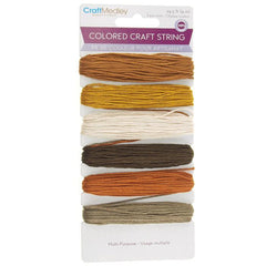 Colored Craft Thread String, 59-yard