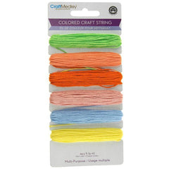 Colored Craft Thread String, 59-yard