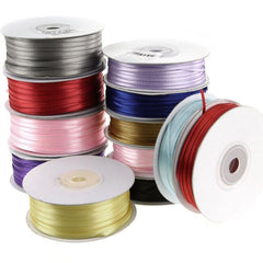 Double Faced Satin Ribbon, 1/8-inch, 100-yard