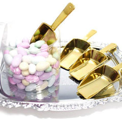 Plastic Candy Scoops Serveware Tableware, 3-1/4-inch, 12-count