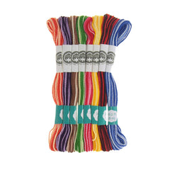 Cotton Embroidery Floss, 8.7-yard, 8-piece