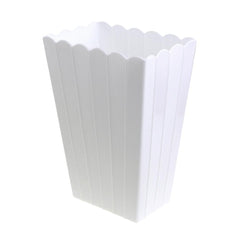 Large Plastic Scalloped Containers with Lines