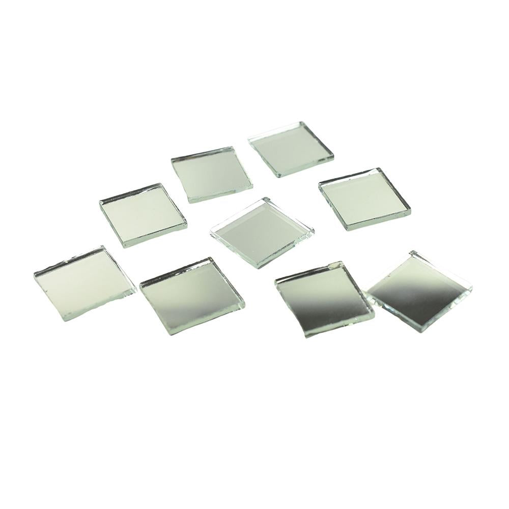 Square Craft Mirrors, 5/8-Inch, 28-Count