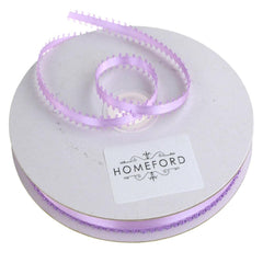 Picot Edge Double Face Satin Ribbon, 3/16-inch, 50-yard