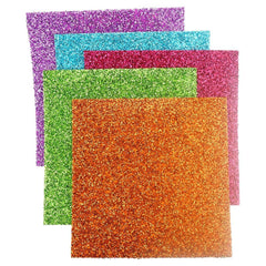 Metallic Grass Card Stock Sheets, Assorted, 12-Inch, 5-Piece