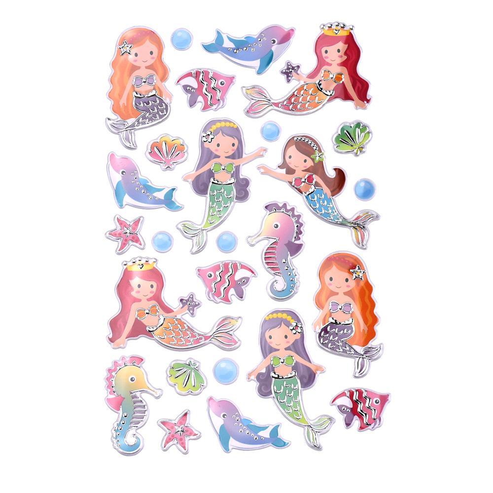 Mythical Mermaid Foil Fun Stickers, 26-Piece