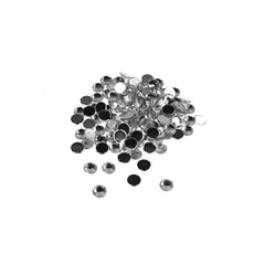 Circle-Shaped Acrylic Rhinestone Diamonds, 5mm