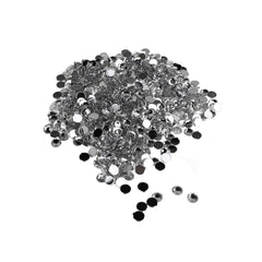 Circle-Shaped Acrylic Rhinestone Diamonds, 5mm