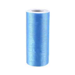 Sheer Organza Solid Color Tulle Roll, 6-inch, 25-yard