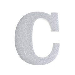 Craft Expanded Polystyrene Foam EPS Foam Symbol Cut Out, 4-3/4-Inch, 12-Count