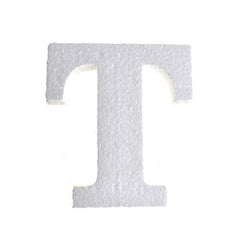 Craft Expanded Polystyrene Foam EPS Foam Symbol Cut Out, 4-3/4-Inch, 12-Count