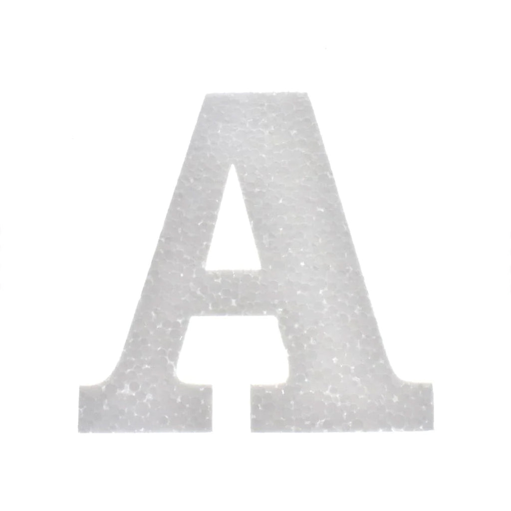 Craft Expanded Polystyrene Foam EPS Foam Symbol Cut Out, 4-3/4-Inch, 12-Count