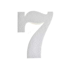 Craft Expanded Polystyrene Foam EPS Foam Symbol Cut Out, 4-3/4-Inch, 12-Count