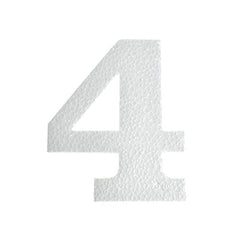 Craft Expanded Polystyrene Foam EPS Foam Symbol Cut Out, 4-3/4-Inch, 12-Count
