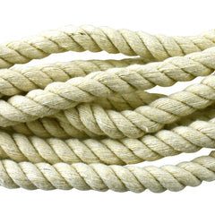 Cotton Craft Rope, 3/8-inch, 12-1/2-feet