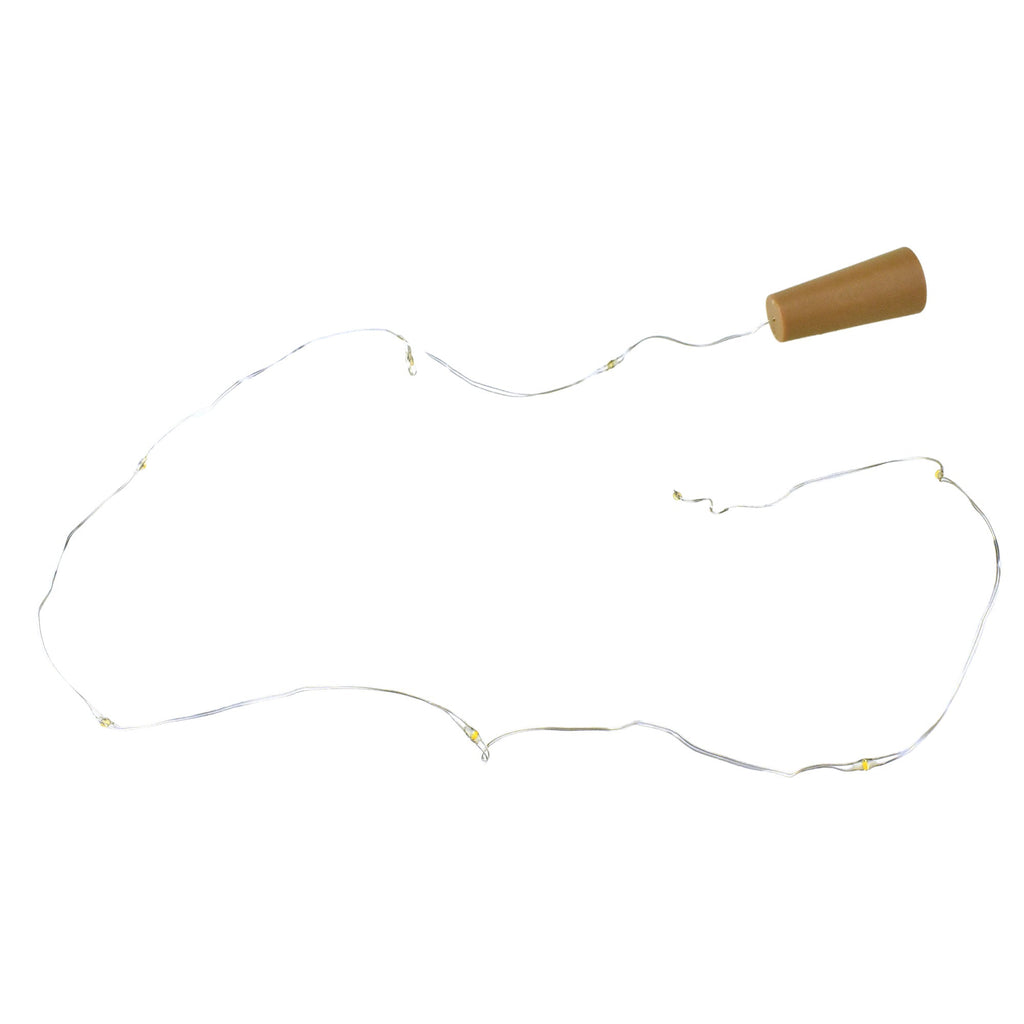 LED Bottle Cork String Fairy Lights, 33-Inch - Warm White