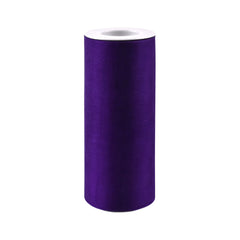 Sheer Organza Solid Color Tulle Roll, 6-inch, 25-yard