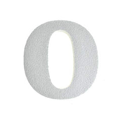 Craft Expanded Polystyrene Foam EPS Foam Symbol Cut Out, 4-3/4-Inch, 12-Count