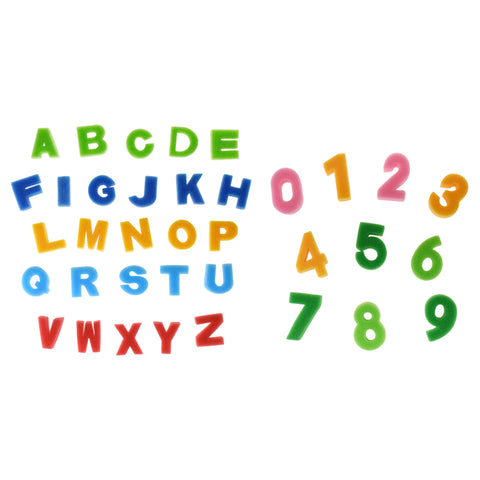 Letter and Number Craft Sponges