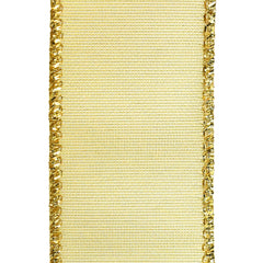 Mesh Net Wired Edge Christmas Ribbon, 1-1/2-inch, 10-yard