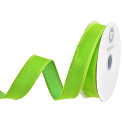 Christmas Velvet Wired Edge Ribbon, 10-yard