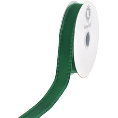 Christmas Velvet Wired Edge Ribbon, 10-yard