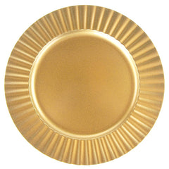 Plastic Round Charger Plate, 13-Inch, 1-Count
