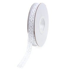 Crochet Trim Ribbon, 1/2-Inch, 10 Yards