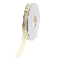 Crochet Trim Ribbon, 1/2-Inch, 10 Yards