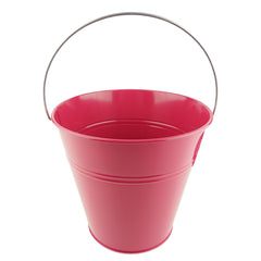 Tin Pail Bucket with Handle Party Favor, 9-Inch, 1-Count