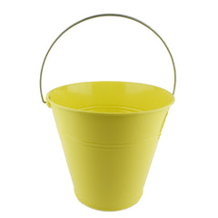 Tin Pail Bucket with Handle Party Favor, 9-Inch, 1-Count